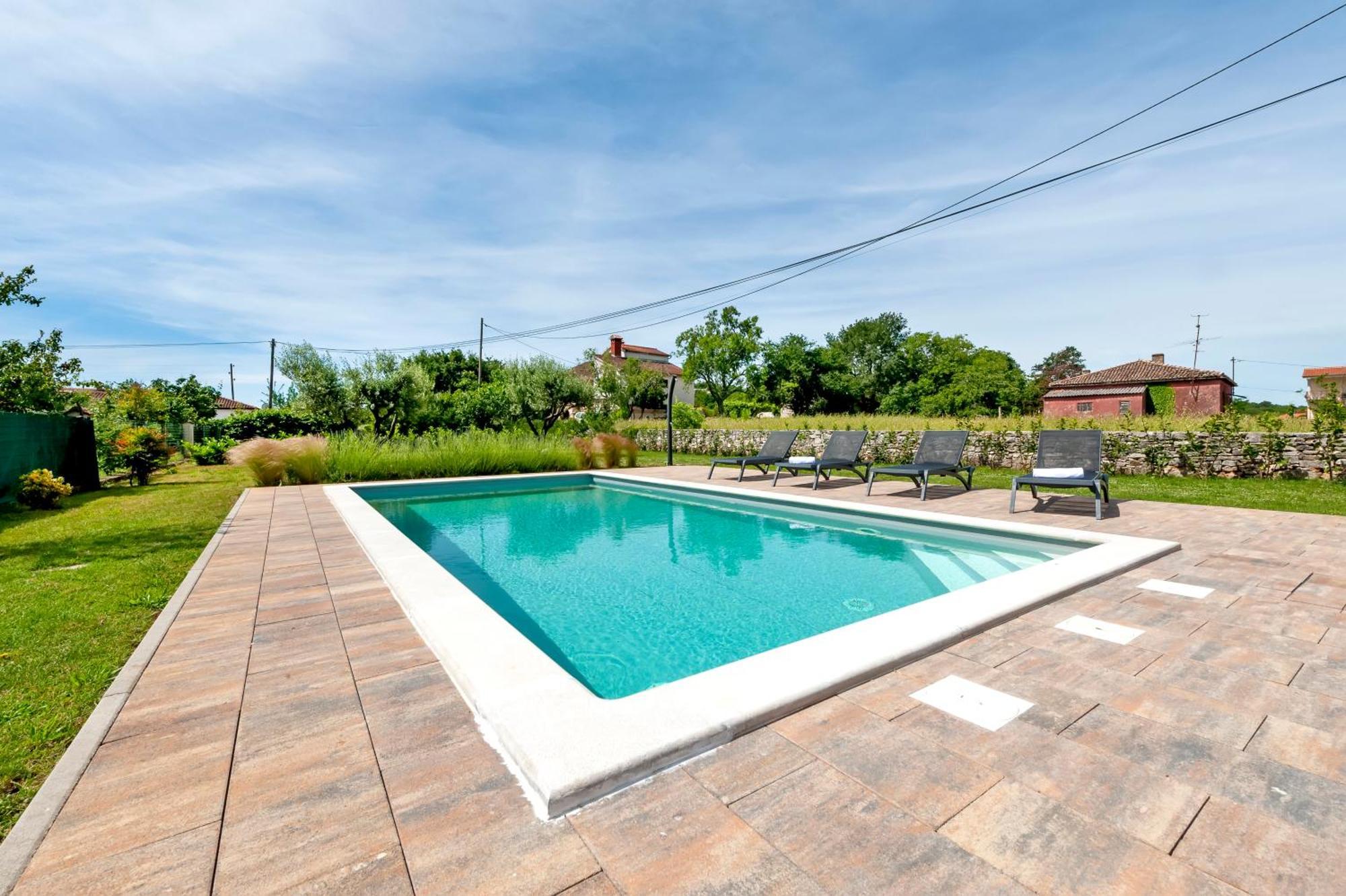 Cozy House With Pool Near Rovinj Apartment Kanfanar Exterior photo